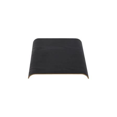 Accessorio  legno nero / Piano/vassoio per panchina e sgabello Curva - 33 x 32 cm - AYTM