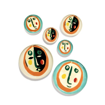 Assiette à mignardises Feast céramique multicolore XS / Ø 16 cm - Serax