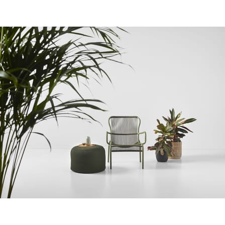 Fauteuil lounge empilable Loop Lounge / Corde polypropylène tissée main - Vincent Sheppard