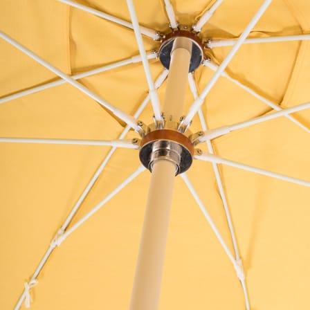 Parasol The Club Riviera jaune / Ø 200 cm - BUSINESS & PLEASURE