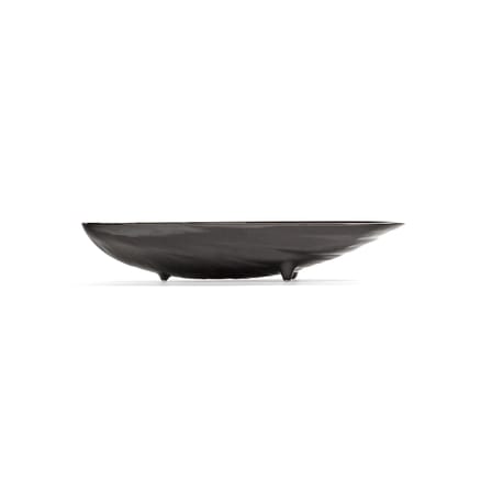 Plat de service Marcel Medium céramique noir / 30.5 x 14 cm - Serax