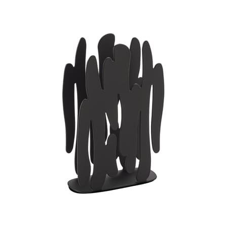Porte-serviettes en papier Bark métal noir - Alessi