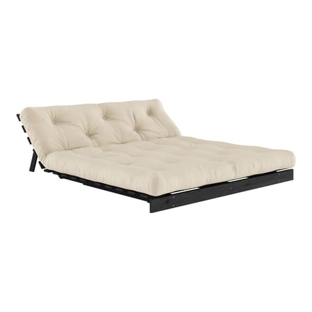 Canapé convertible Roots / L 160 cm - 3 positions / Structure noire - KARUP DESIGN