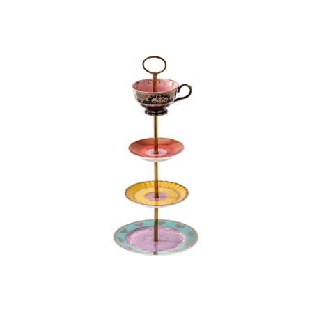 Serviteur Grandpa céramique multicolore / Ø 19,3 x H 44 cm - POLSPOTTEN