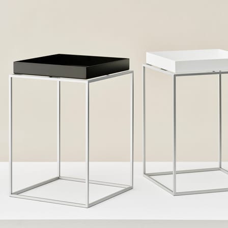 Table d'appoint Tray Small Silicon High / 30 x 30 x H 44 cm - Hay