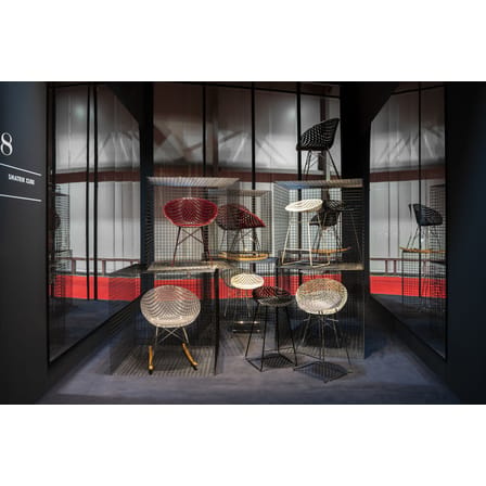Tabouret de bar Smatrik plastique transparent / Indoor - H 65 cm - Kartell