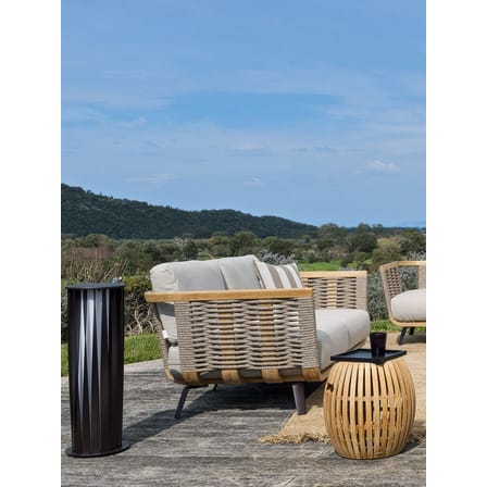 Tabouret Swing bois naturel / Teck - Unopiu