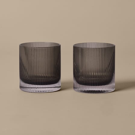 Set de 2 verre Ripple / 25 cl - Ferm Living