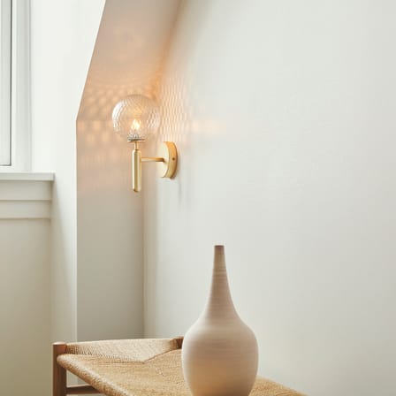 Applique salle de bains Miira verre transparent - NUURA