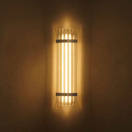 Applique Seagull LED transparent / H 60 cm - DCW éditions