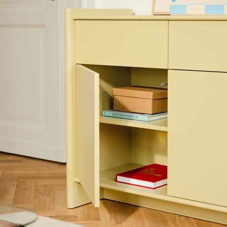Buffet Rali bois jaune / L 160 x H 91 cm - NOO.MA