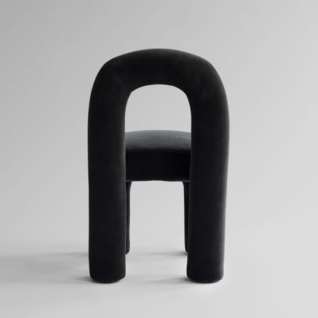 Chaise rembourrée Daiku / Velours - 101 COPENHAGEN