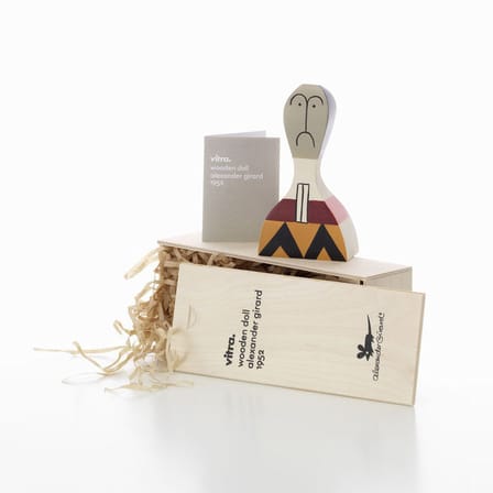 Decorazione Wooden Dolls - No. 17 legno multicolore / By Alexander Girard, 1952 - Vitra