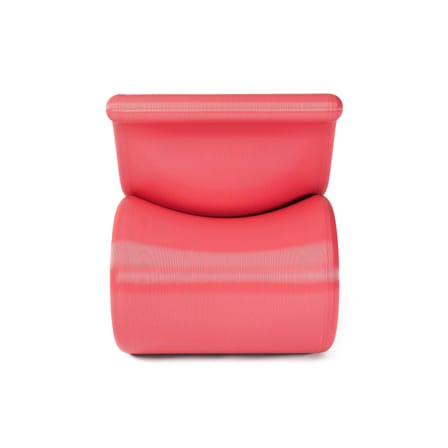 Fauteuil Éclair Chair rose - CRÈME ATELIER