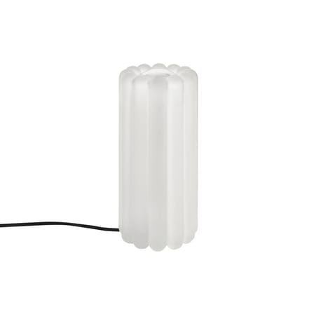 Lampada da tavolo Press LED vetro bianco / H 23,5 cm - Tom Dixon