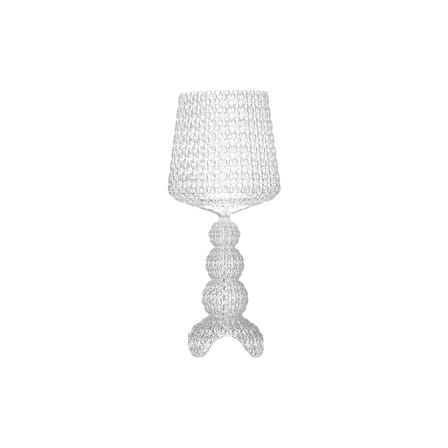 Lampe à poser Mini Kabuki LED plastique transparent / H 70 cm - Kartell