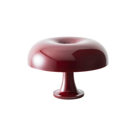 Lampe de table Nessino / Ø 32 cm - Lampe champignon rouge ruby - Artemide