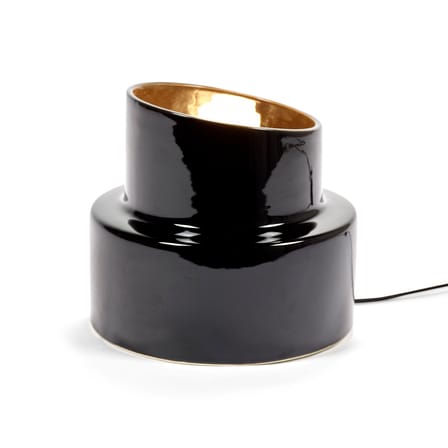 Lampe de table Pillar céramique noir - Serax