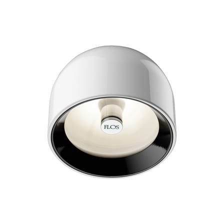 Applique Wan métal blanc / Plafonnier - Flos