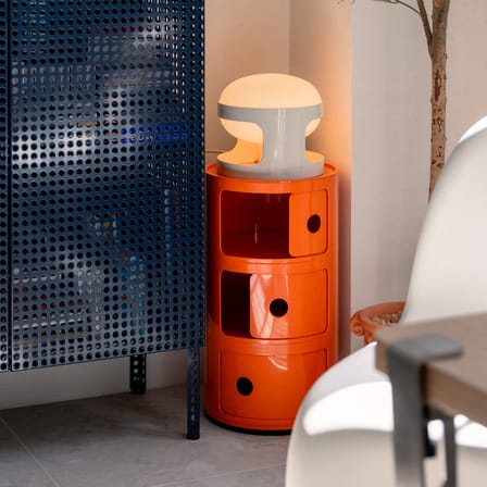 Rangement Componibili orange pop / 3 portes - Exclusivité en édition limitée - Kartell