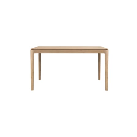 rechteckiger Tisch Bok holz natur / Eiche massiv  - 140 x 80 cm / 6 Personen - Ethnicraft