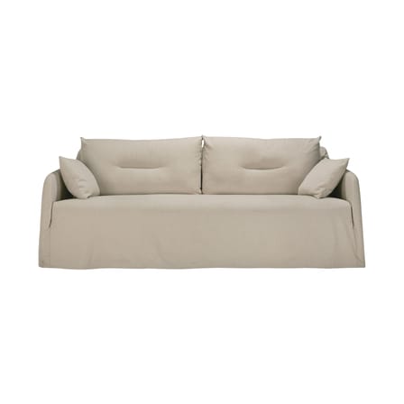 Canapé 2 places Weave tissu blanc / L 200 cm - Ethnicraft