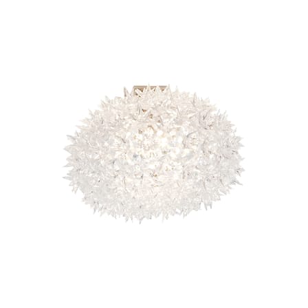Applique Bloom plastique transparent / Plafonnier - Ø 53 cm - Kartell