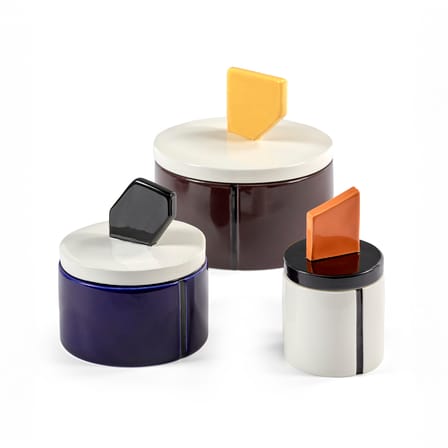 Bougie parfumée Candela 03 Large céramique rouge / Ø 17 x H 16 cm - Serax