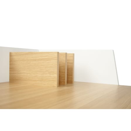 Bureau Working blanc bois naturel - POP UP HOME