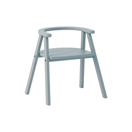Chaise enfant Growing Green bois bleu - NOBODINOZ