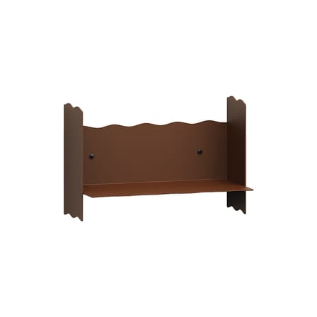 Etagère murale Pli Vague by Uchronia / L 30 x P 15 cm - TIPTOE