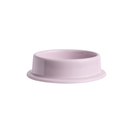 Portacandela Column ceramica rosa / Per candela a blocco - Ø 11 cm - Hay
