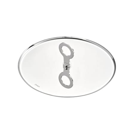 Plat de présentation Oh métal / Grand modèle - Ø 27 cm - Christofle