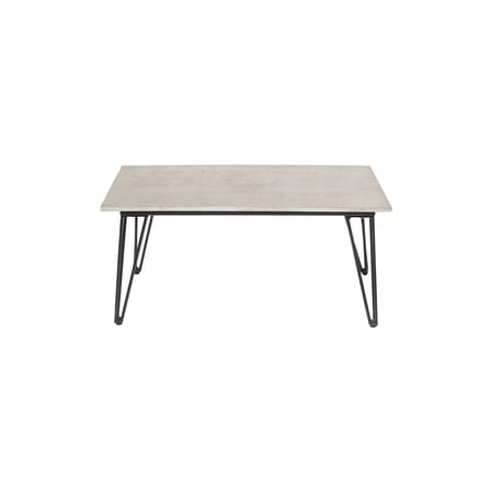 Table basse Concrete / Fibre ciment - 90 x 60 cm - Bloomingville