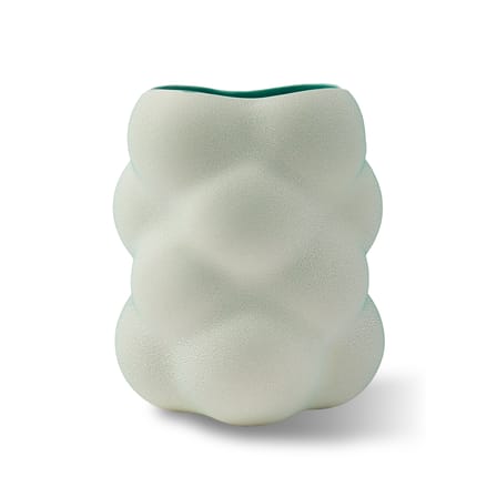 Vase Grape Small céramique vert / Ø 24,5 x H 30 cm - POLSPOTTEN