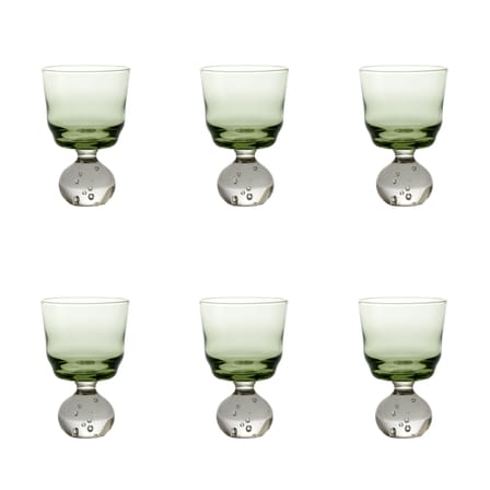 Set de 6 verre à vin Eternal Snow S / Ø 6,3 x H 9,5 cm - Serax