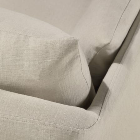 Sofa 2 Sitzer Weave textil weiß / L 200 cm - Ethnicraft