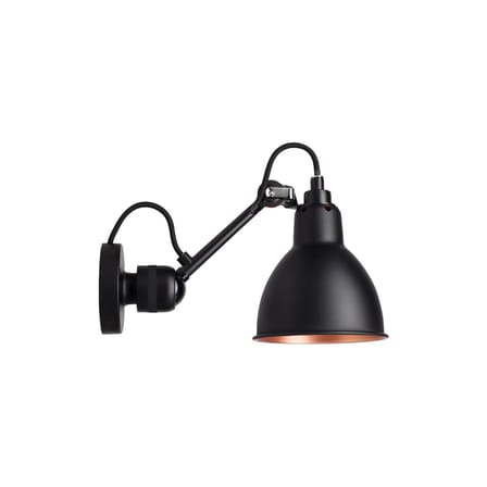 Applique N°304 SW métal noir cuivre / Lampe Gras - DCW éditions