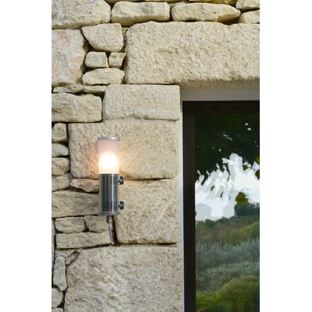 Applique d'extérieur Bendz / H 30 cm - Satiné - SAMMODE STUDIO