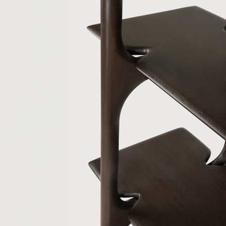 Bibliothèque PI bois marron / L 110 x H 187 cm - Ethnicraft