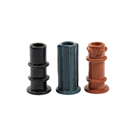 Set de 3 bougeoirs Molly 03 / H 10 cm - Serax