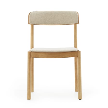 Chaise rembourrée Timb tissu beige - Normann Copenhagen