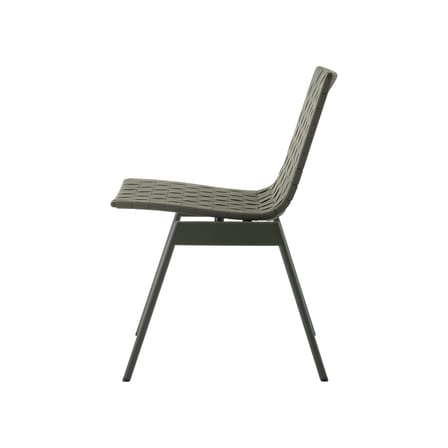 Chaise Ville AV33 tissu vert - &tradition