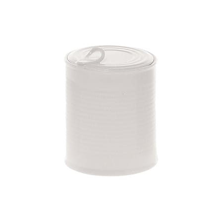 Boîte Estetico quotidiano céramique blanc Medium / Sucrier - Ø 10 x H 12 cm - Seletti