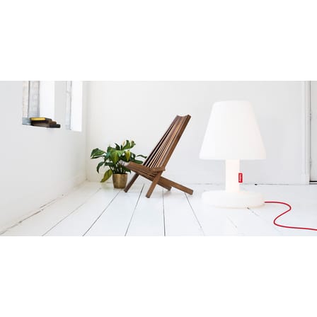 Lampe d'extérieur Edison the Grand Bluetooth plastique blanc / H 90 cm - LED - Fatboy