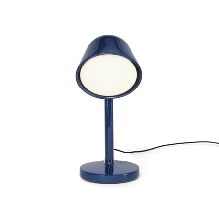 Lampe de table Céramique Down céramique bleu / Ronan Bouroullec - Fabriqué à la main - Flos