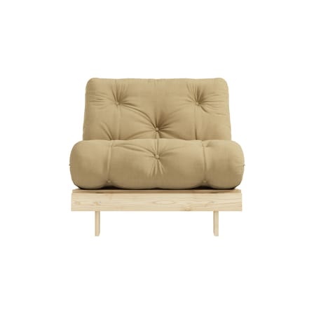 Fauteuil convertible Roots / Dormeuse & lit d'appoint - 3 positions / Structure pin clair - KARUP DESIGN