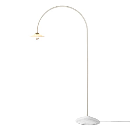 Lampadaire Marble n°2 métal blanc / H 172 x L 103 cm - valerie objects