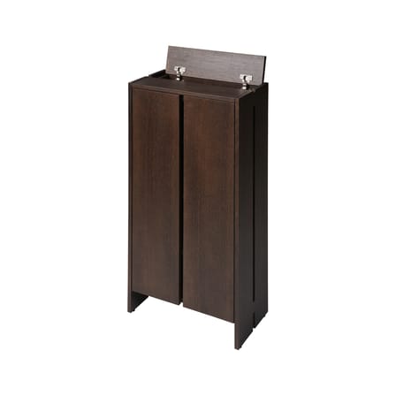 Meuble à chaussures Parcel Tall bois marron / L 55 x H 110 x P 30 cm - Ferm Living