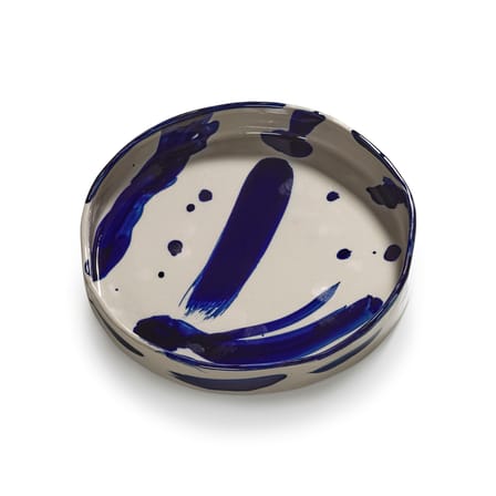Piatto fondo Sophia ceramica blu / Set di 2 - Ø 19 cm - Dipinti a mano - Serax